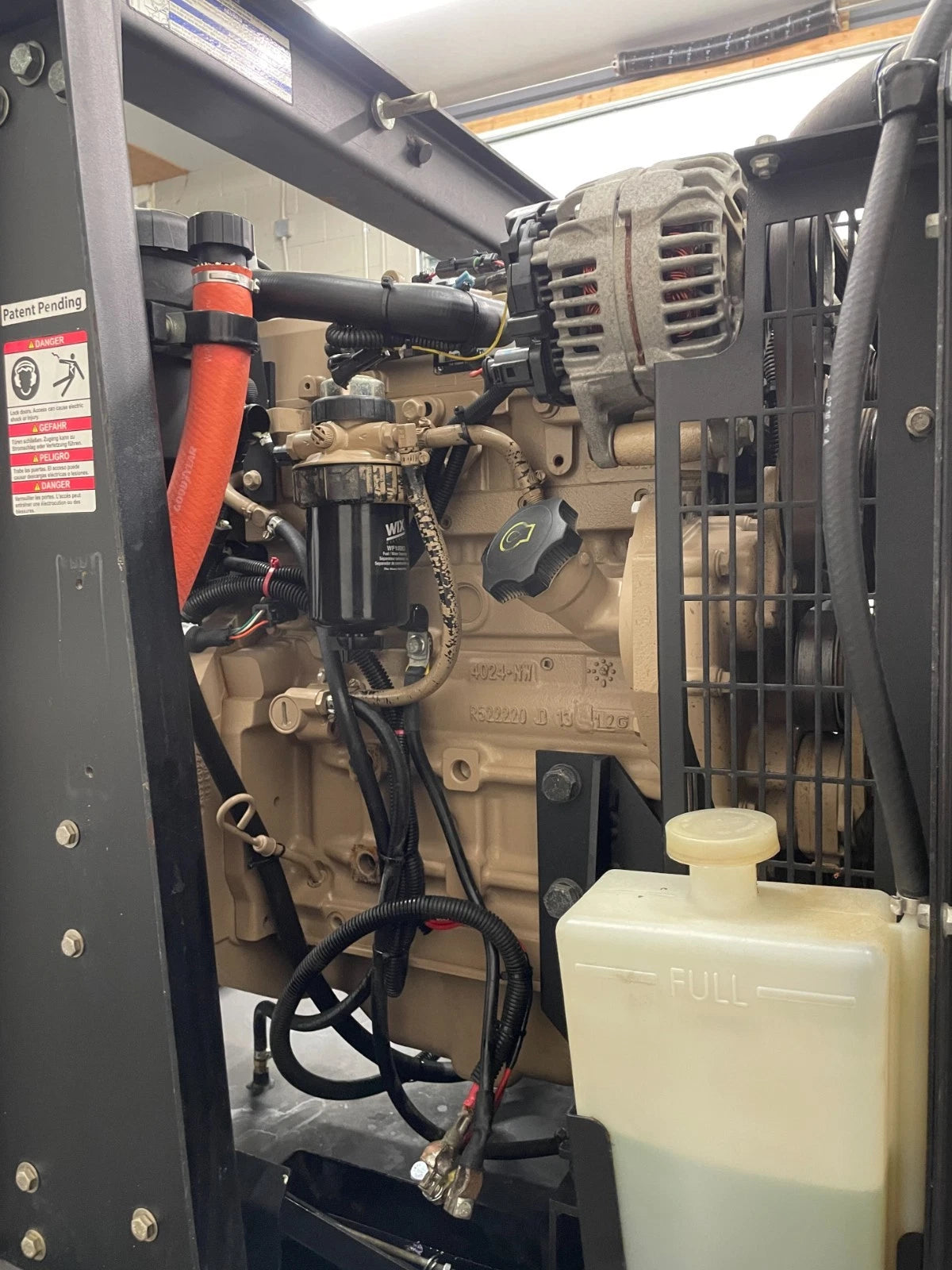 50KW Magnum Rental Grade JD Diesel Generator, 4,972hrs, 1 or 3 Phase