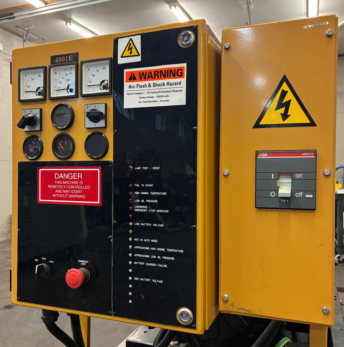 35KW Olympian Standby Generator, 1 or 3 Phase, Natural Gas/Propane