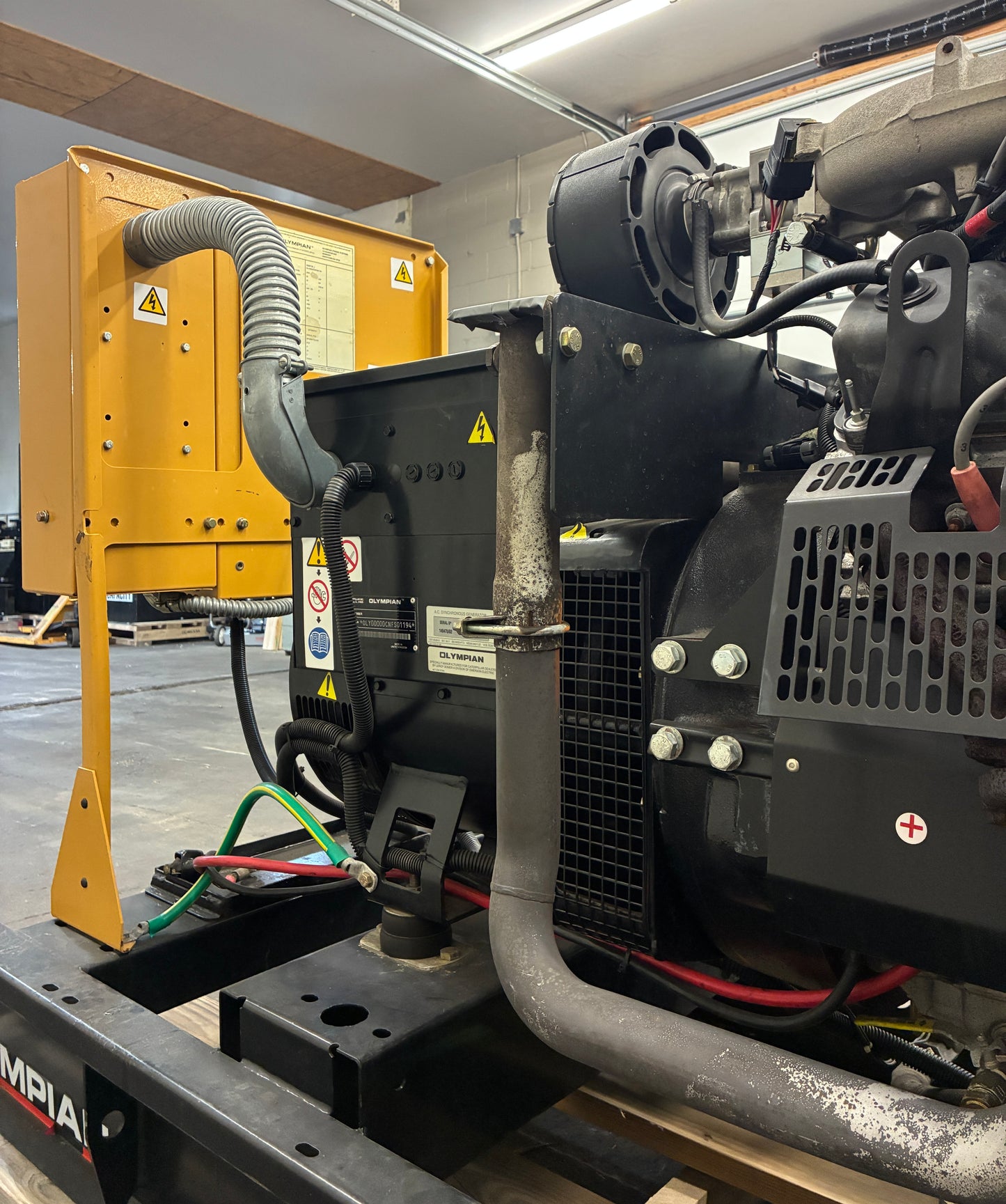 35KW Olympian Standby Generator, 1 or 3 Phase, Natural Gas/Propane
