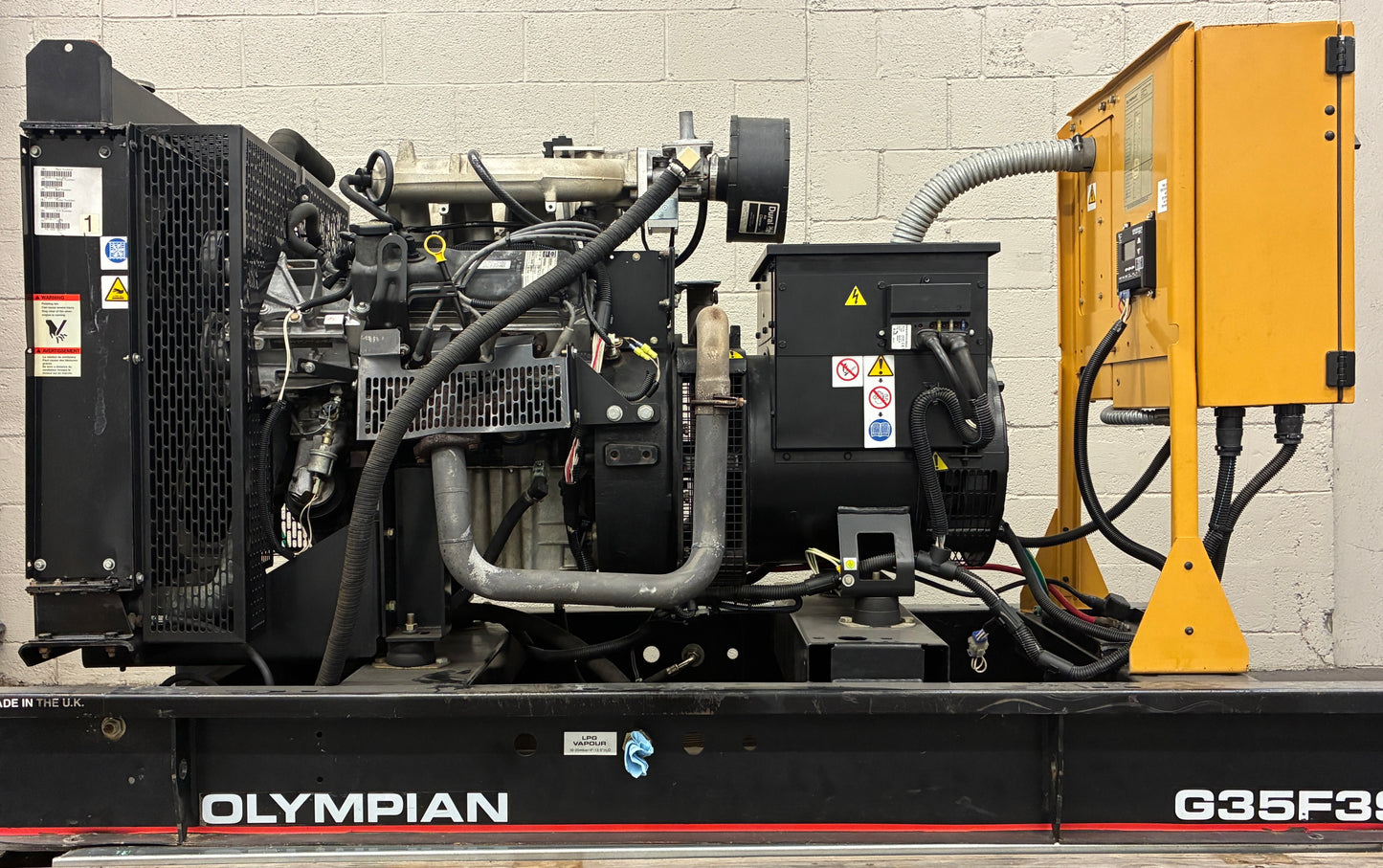 35KW Olympian Standby Generator, 1 or 3 Phase, Natural Gas/Propane