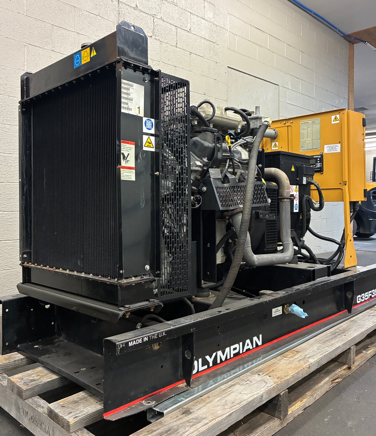 35KW Olympian Standby Generator, 1 or 3 Phase, Natural Gas/Propane