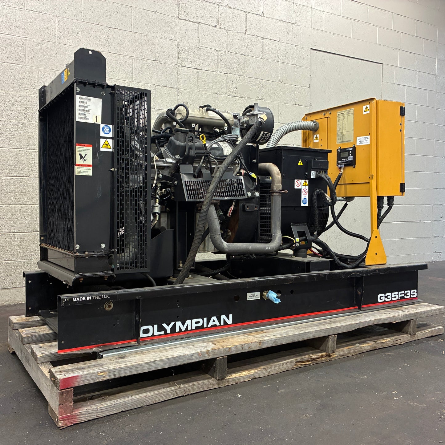 35KW Olympian Standby Generator, 1 or 3 Phase, Natural Gas/Propane