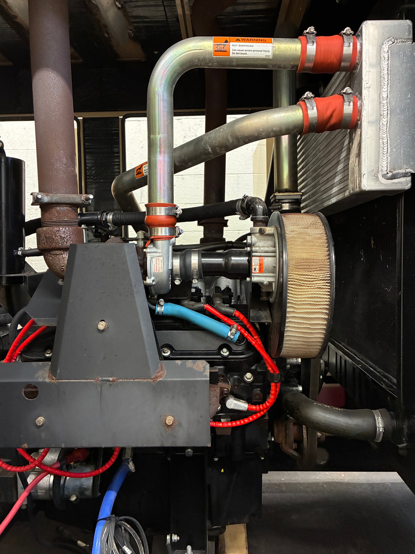 Generac 125K Standby Generator, 120/208V 3Phase, LPG/Natural Gas