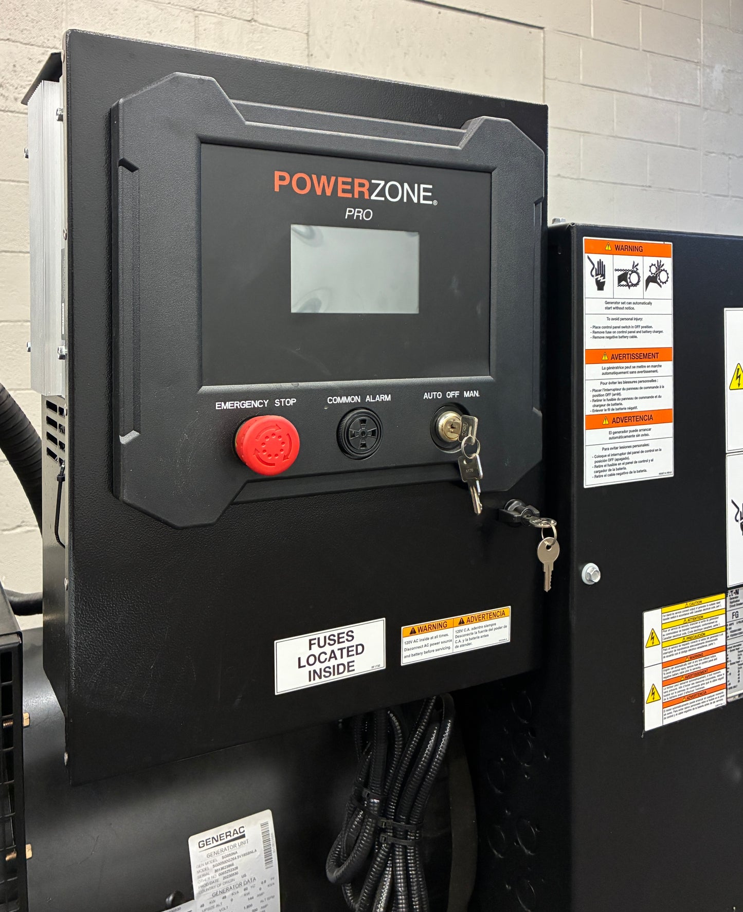 NEW 48KW Generac Standby Generator, Natural Gas/Propane, 120/240V, 1 or 3 Phase