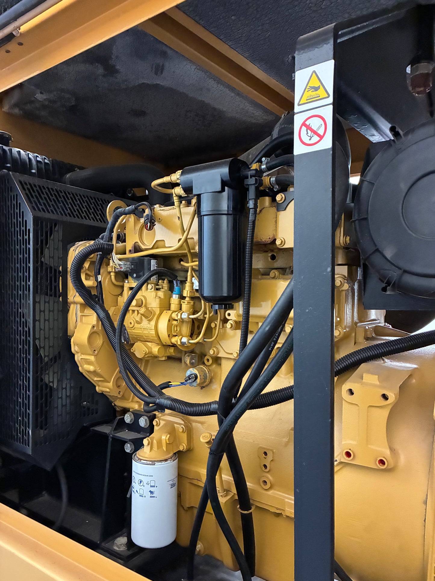 60KW CAT/Olympian Diesel Standby Generator, 518hrs, 120/240v 1P