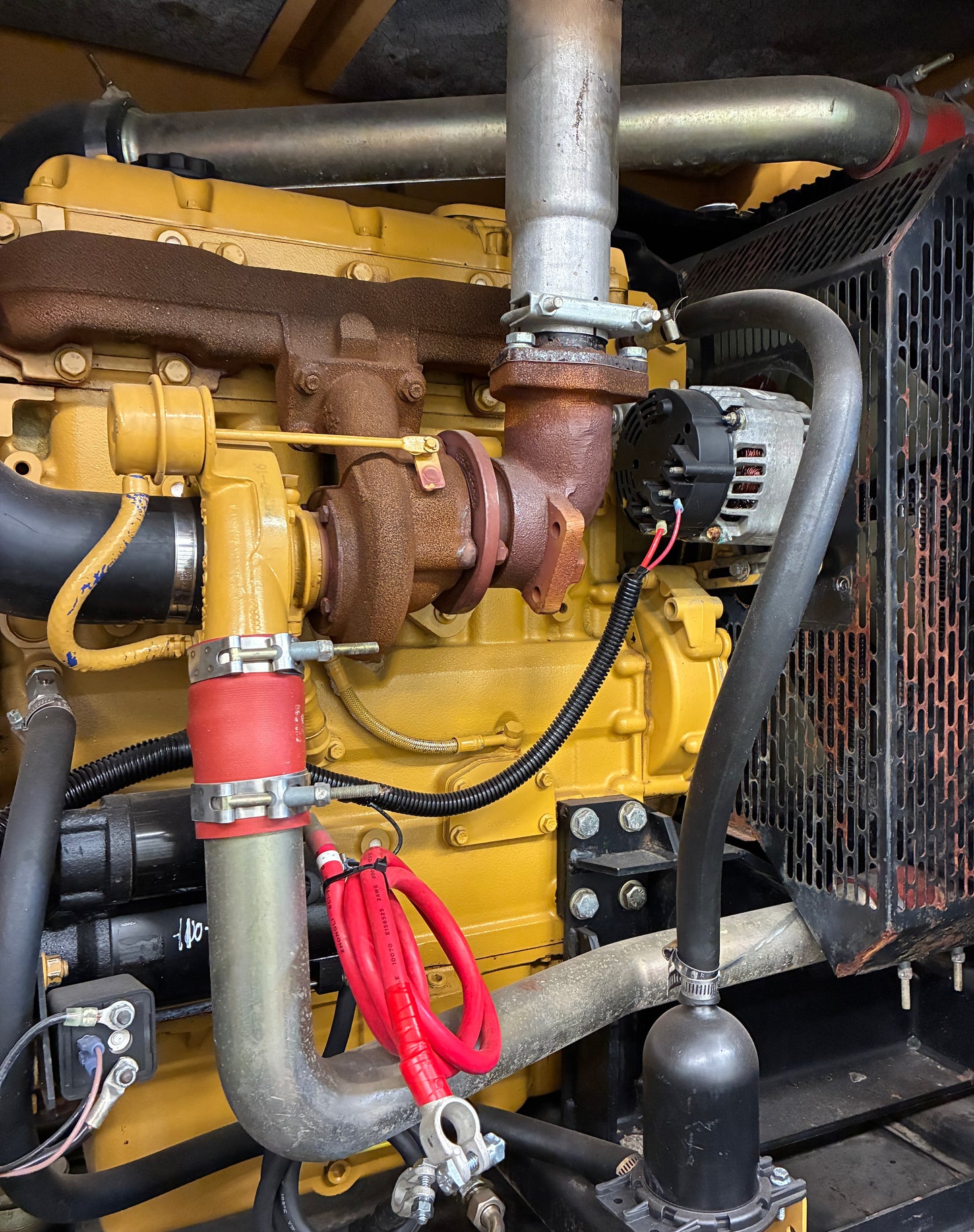 60KW CAT/Olympian Diesel Standby Generator, 518hrs, 120/240v 1P