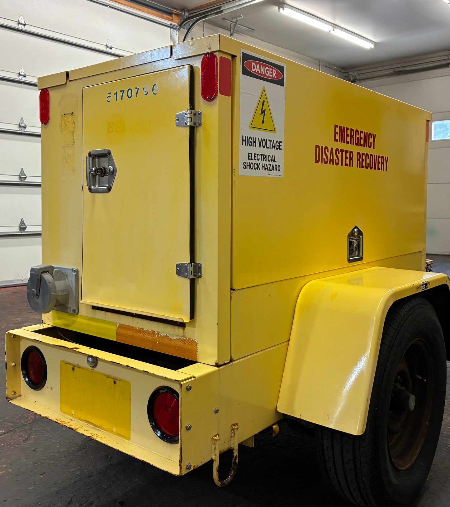 10KW Kohler Portable Diesel Generator, Kubota Diesel V1305, 120/240v 1P