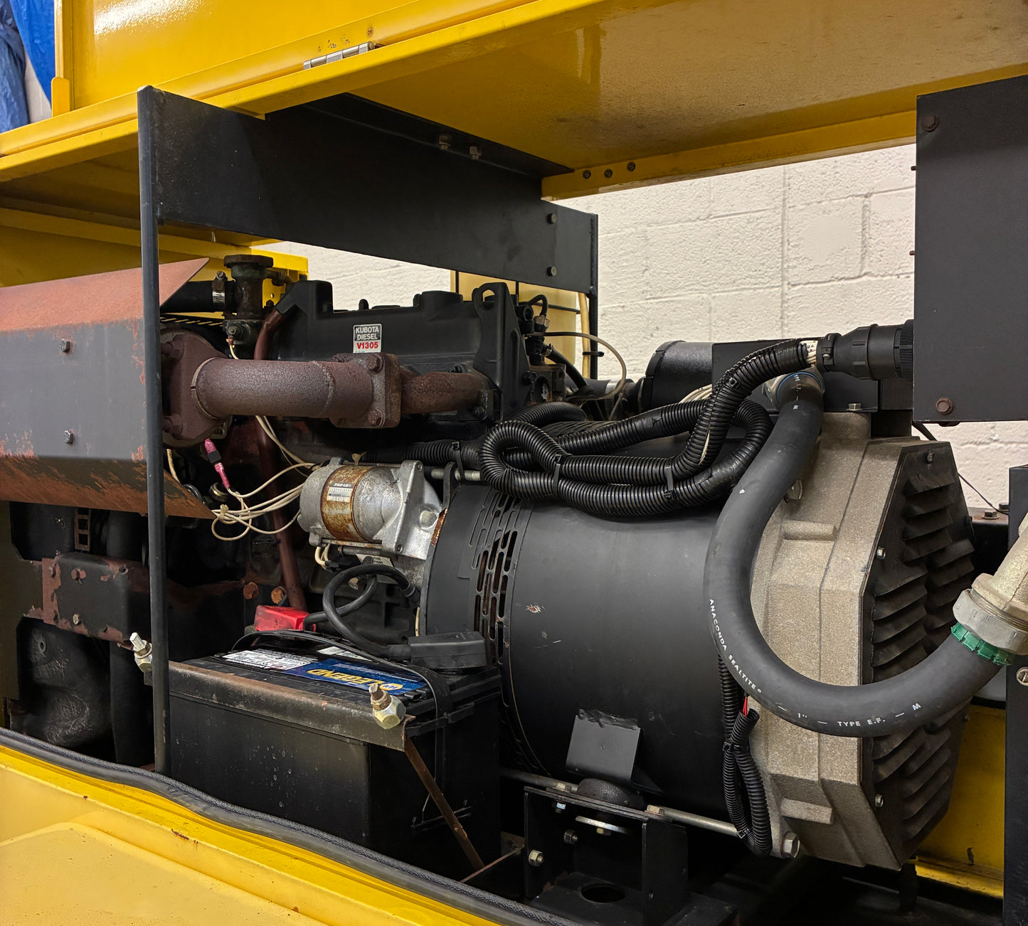 10KW Kohler Portable Diesel Generator, Kubota Diesel V1305, 120/240v 1P
