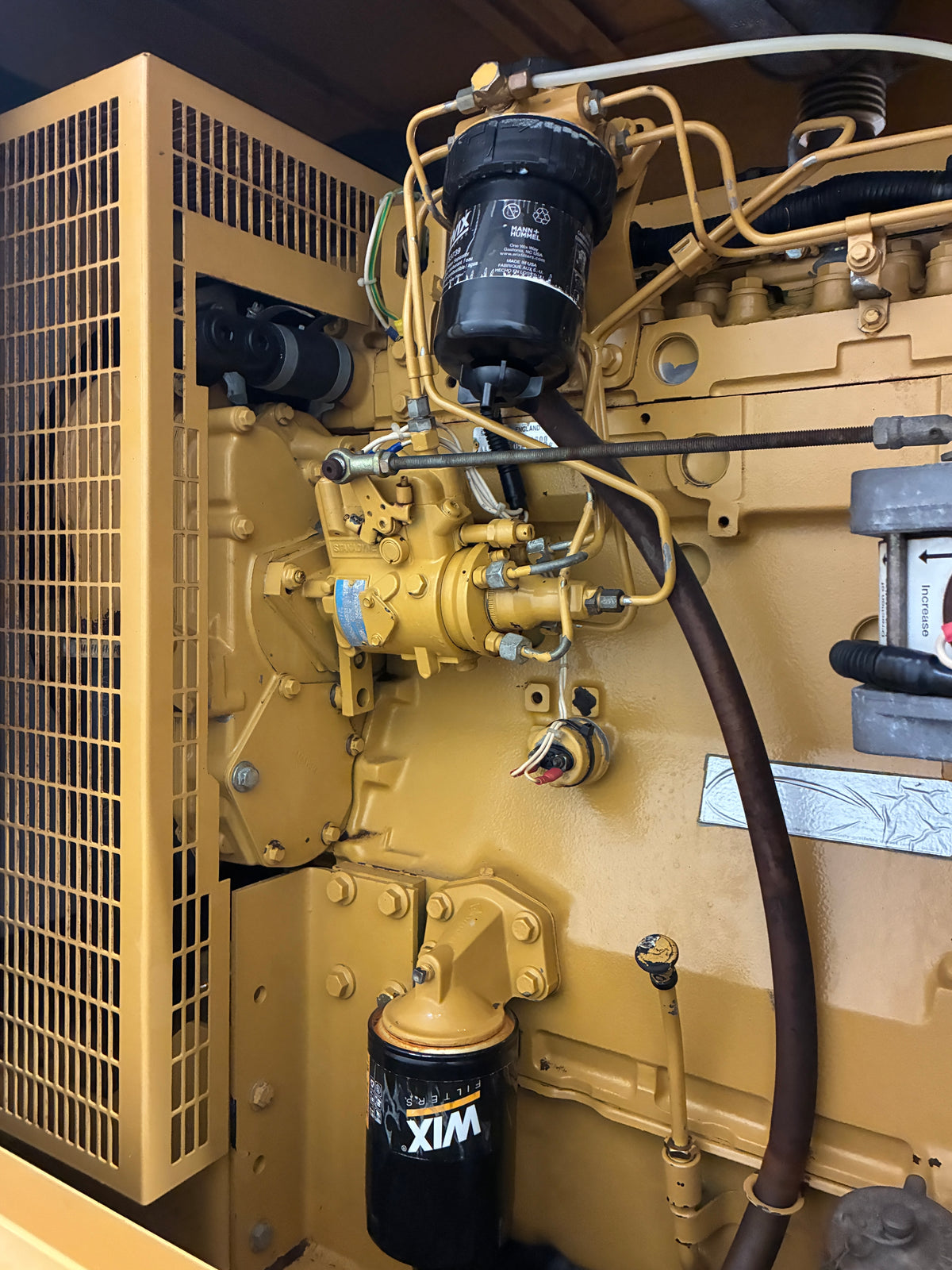 40KW CAT/Olympian Diesel Standby Generator, 120/240 1P, w/ tank