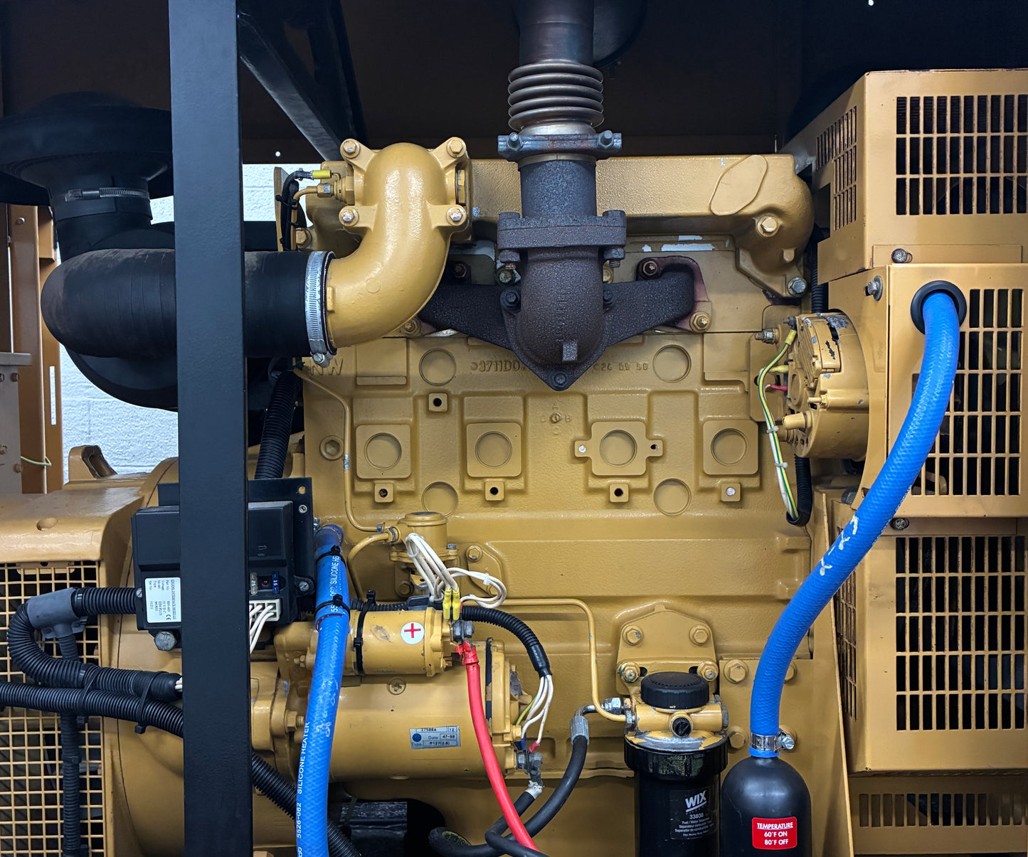 40KW CAT/Olympian Diesel Standby Generator, 120/240 1P, w/ tank