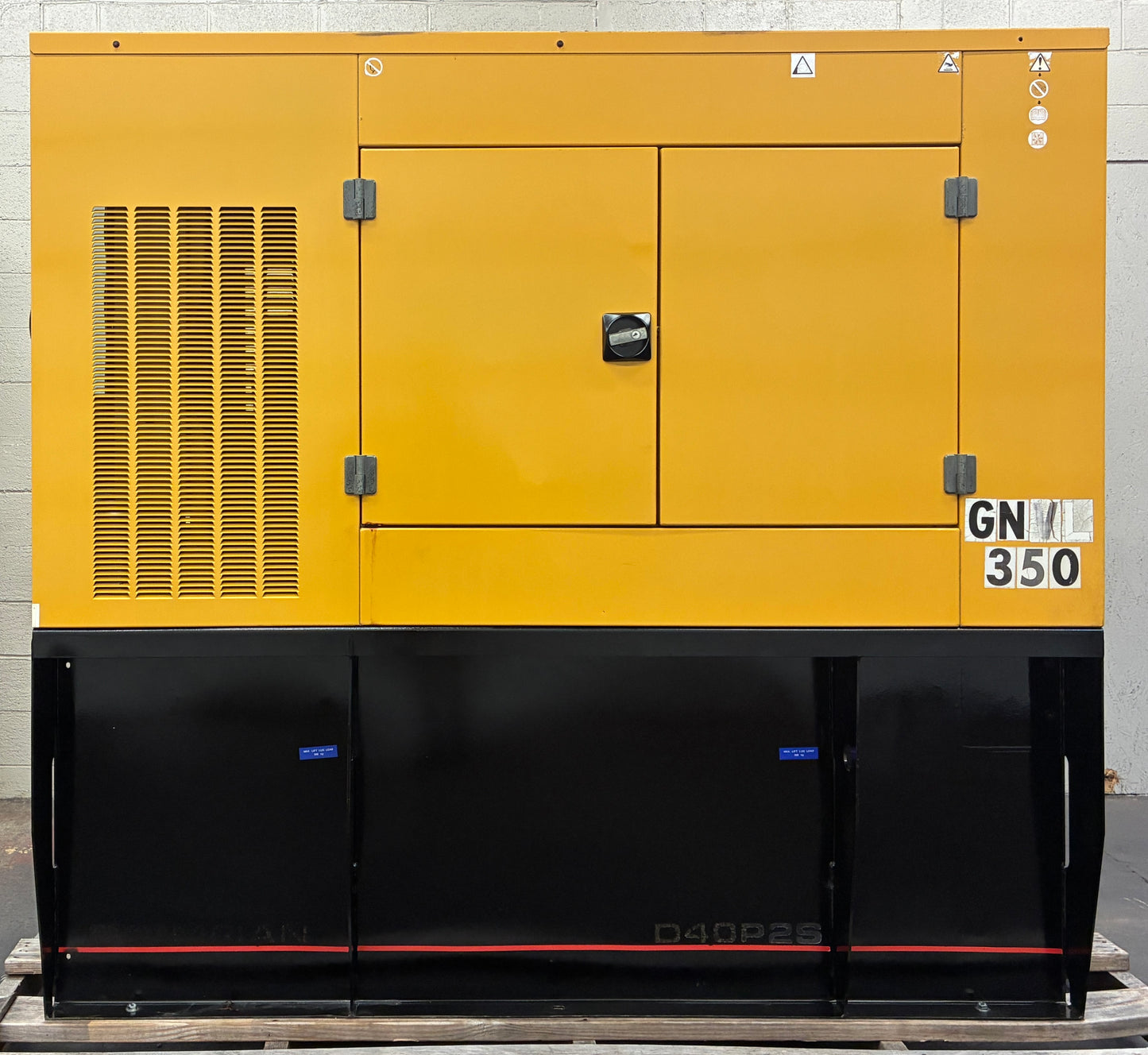 40KW CAT/Olympian Diesel Standby Generator, 120/240 1P, w/ tank