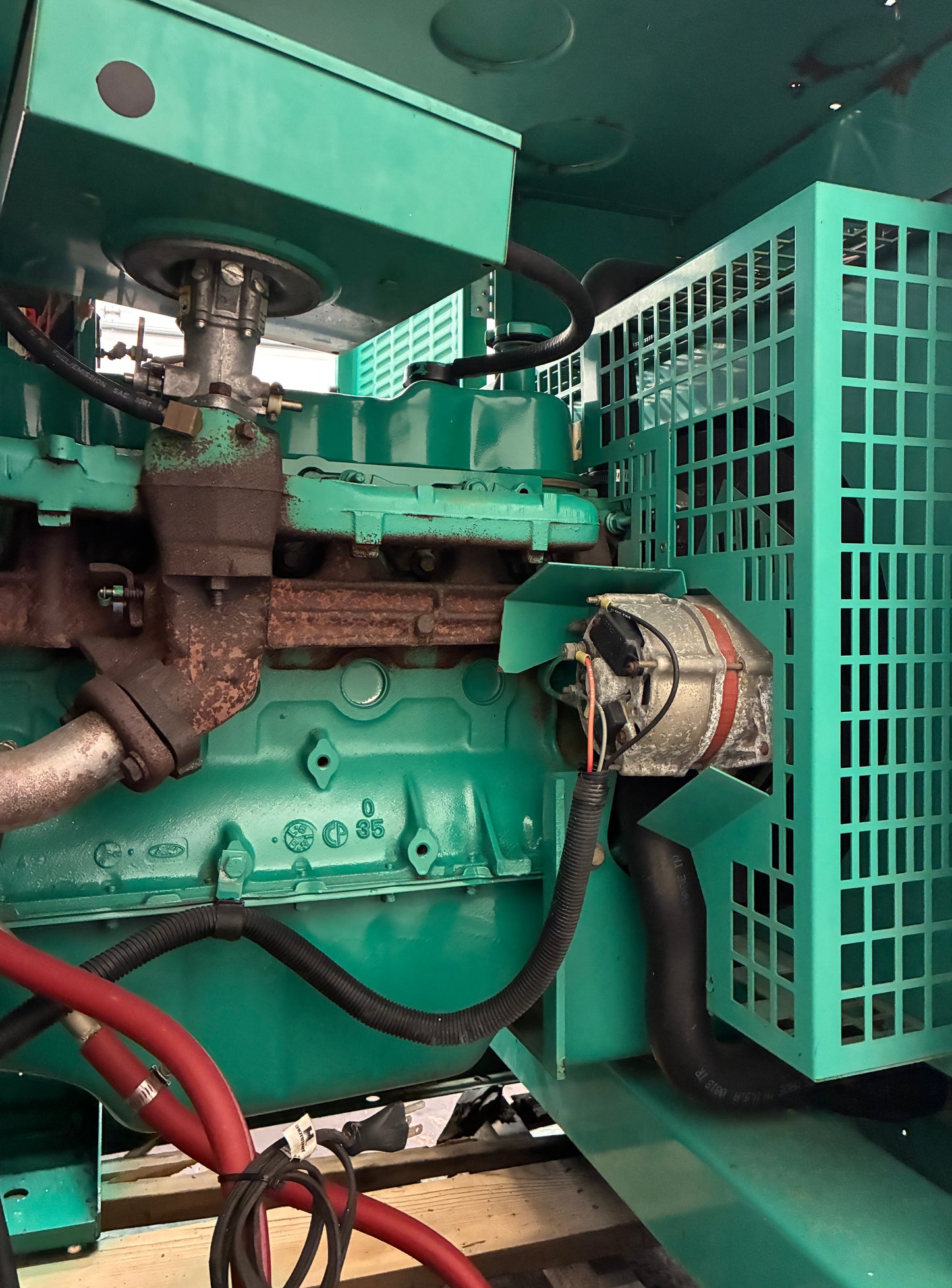 35KW Cummins Standby Generator, Natural Gas/Propane, 120/240v 1P
