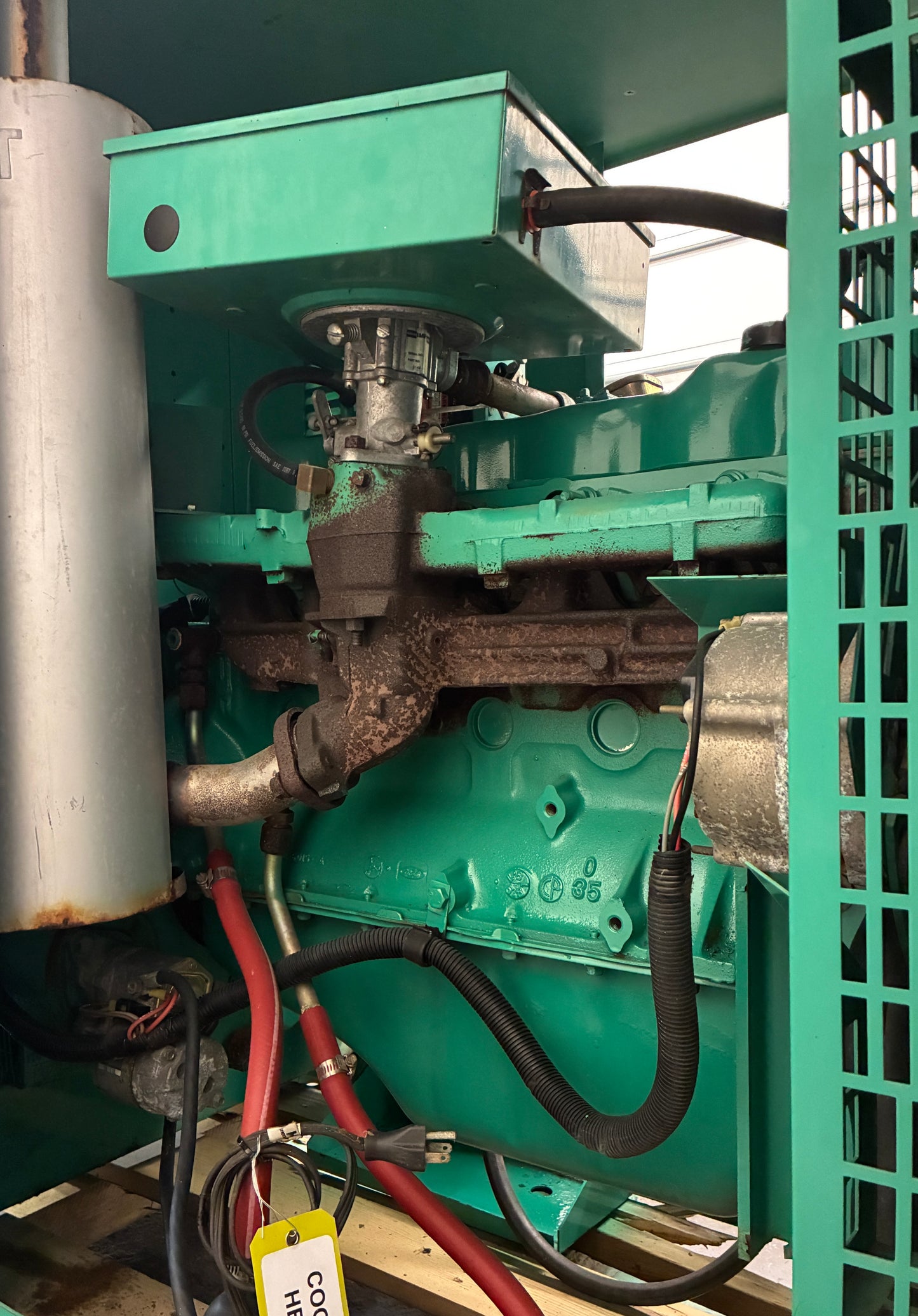 35KW Cummins Standby Generator, Natural Gas/Propane, 120/240v 1P