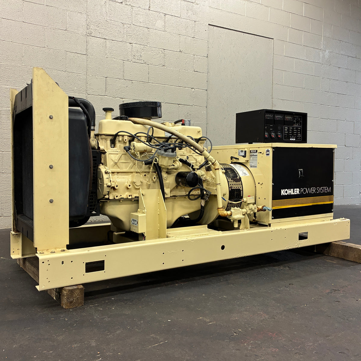 30KW Kohler Standby Generator, Natural Gas/Propane, 1 or 3 Phase