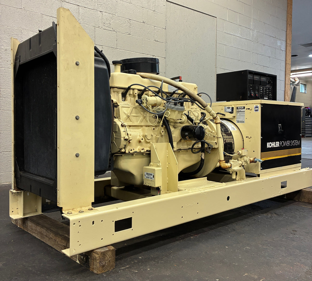 30KW Kohler Standby Generator, Natural Gas/Propane, 1 or 3 Phase