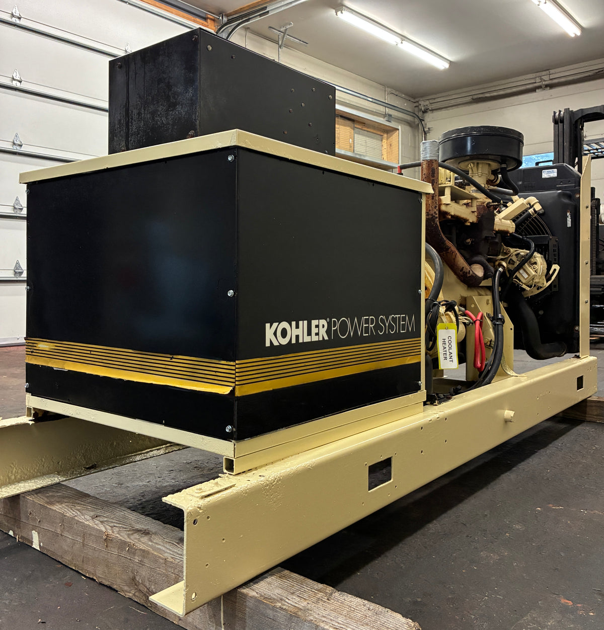 30KW Kohler Standby Generator, Natural Gas/Propane, 1 or 3 Phase