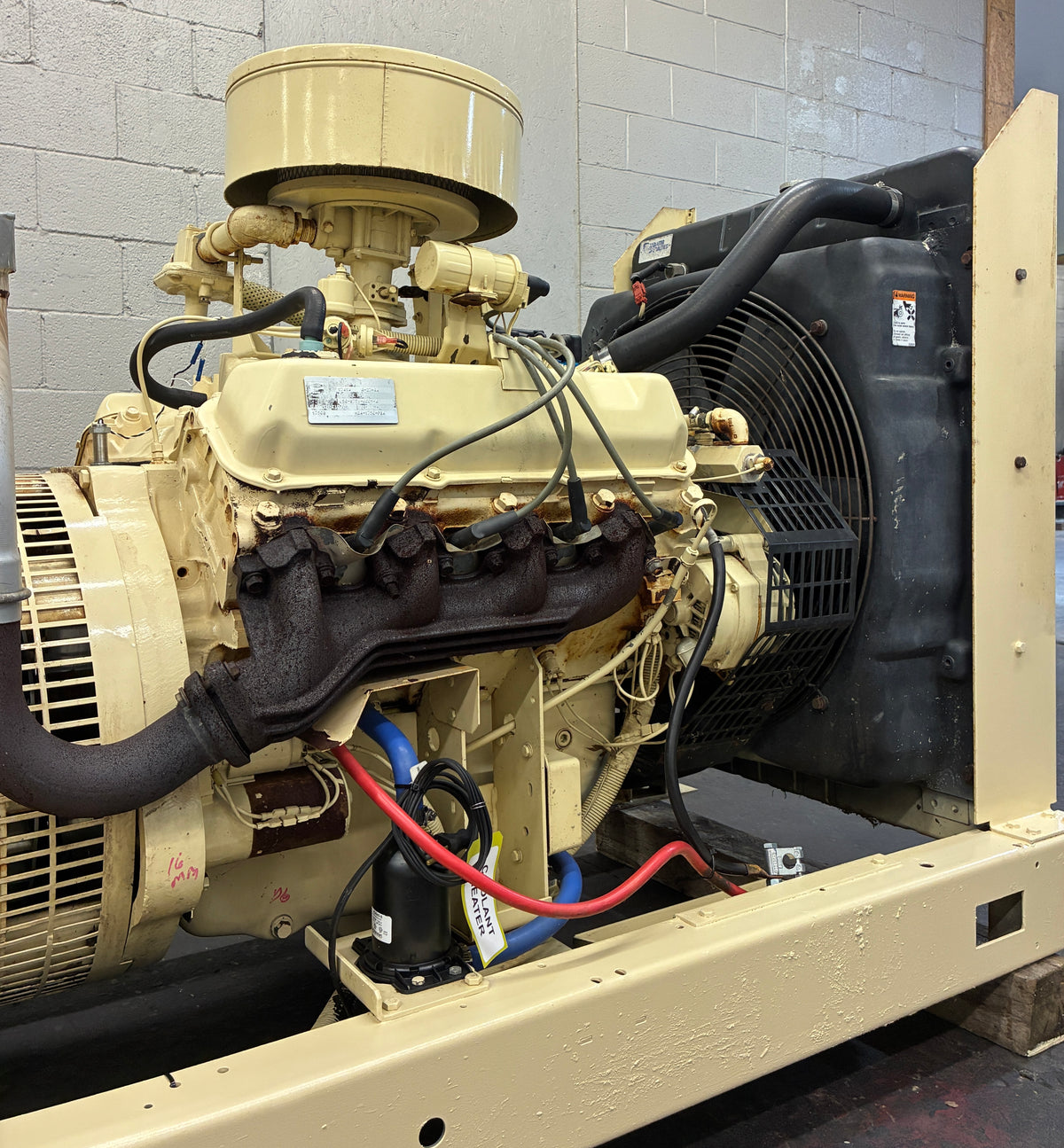 55KW Kohler Standby Generator, Natural Gas/LPG, 707 hrs, 1 or 3 Phase