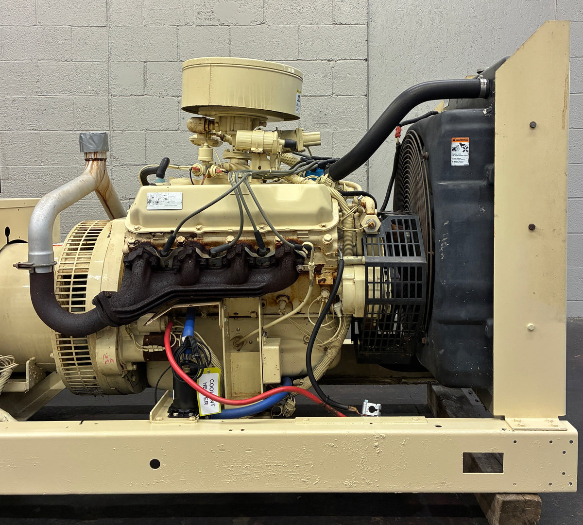 55KW Kohler Standby Generator, Natural Gas/LPG, 707 hrs, 1 or 3 Phase