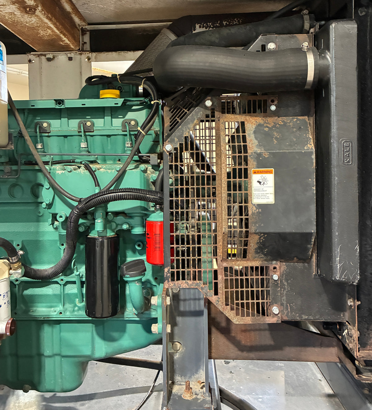 100KW Airman Portable Volvo Diesel Generator, 1 or 3 Phase, w/tank