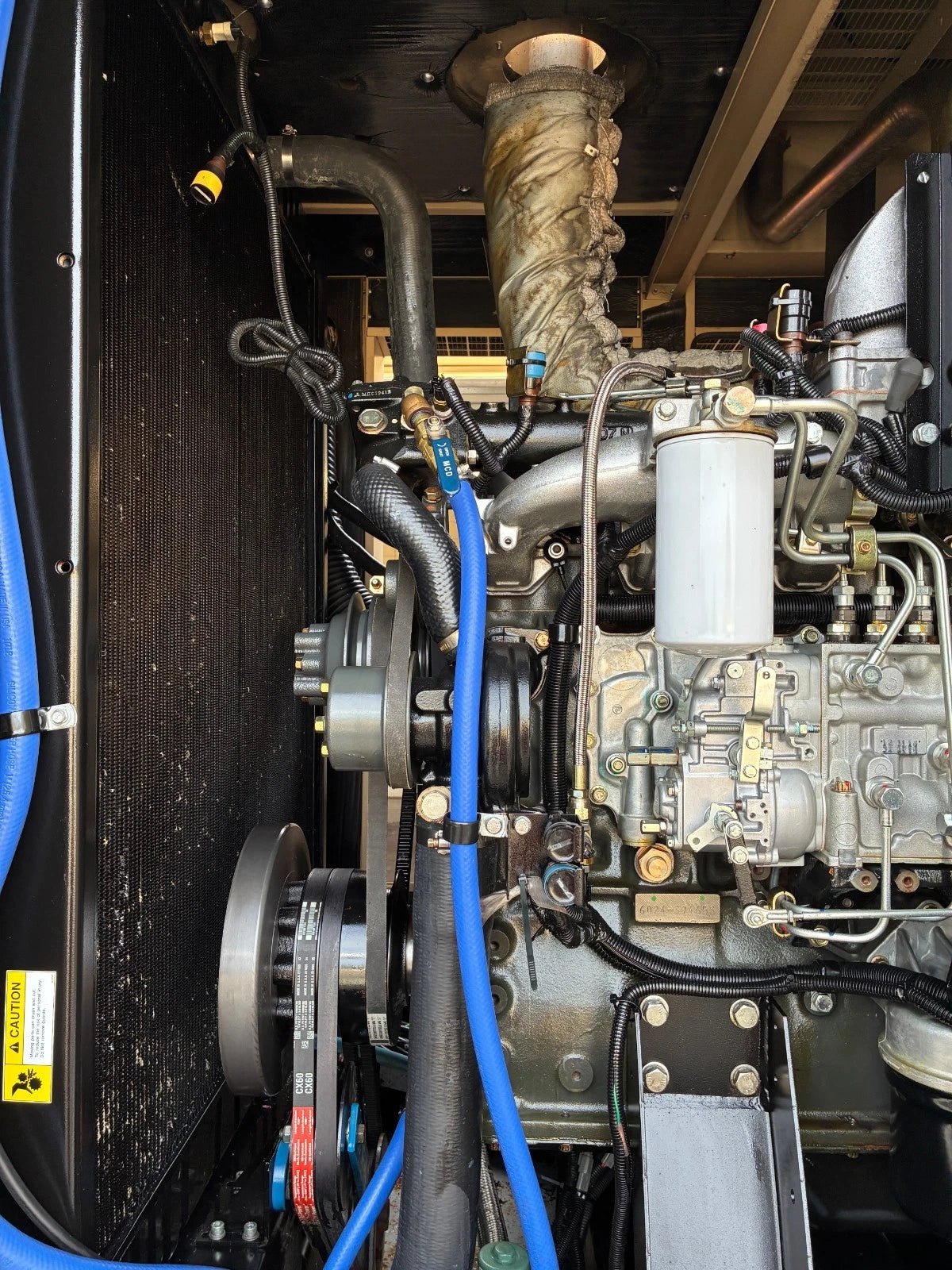 600KW Generac Diesel Standby Generator, 754 hours, 277/480v 3P, w/tank