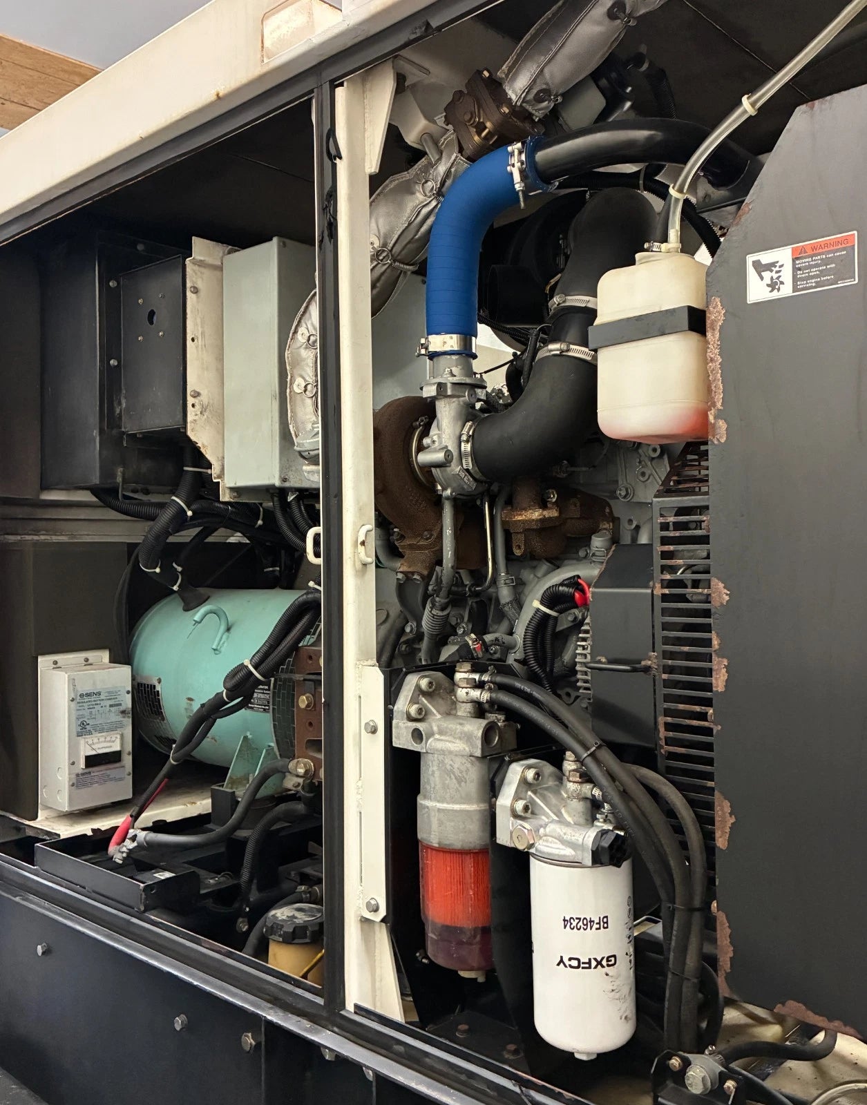 Multiquip 62KW DCA70SSIU4F Portable Diesel Generator, 1 or 3 Phase