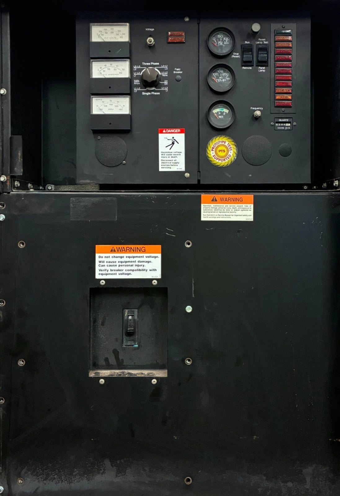 50KW Onan/Cummins Standby Diesel Generator, 381 hours, 1 or 3 Phase