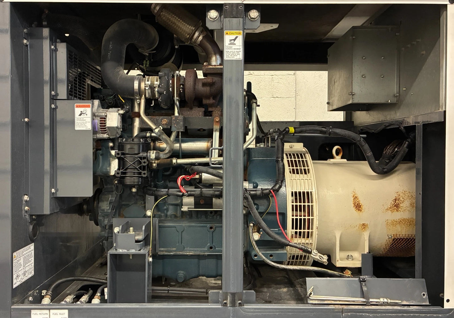 38KW Airman Power Pro Rental Grade Diesel Generator, 2,937 hours, 1 or 3 Phase