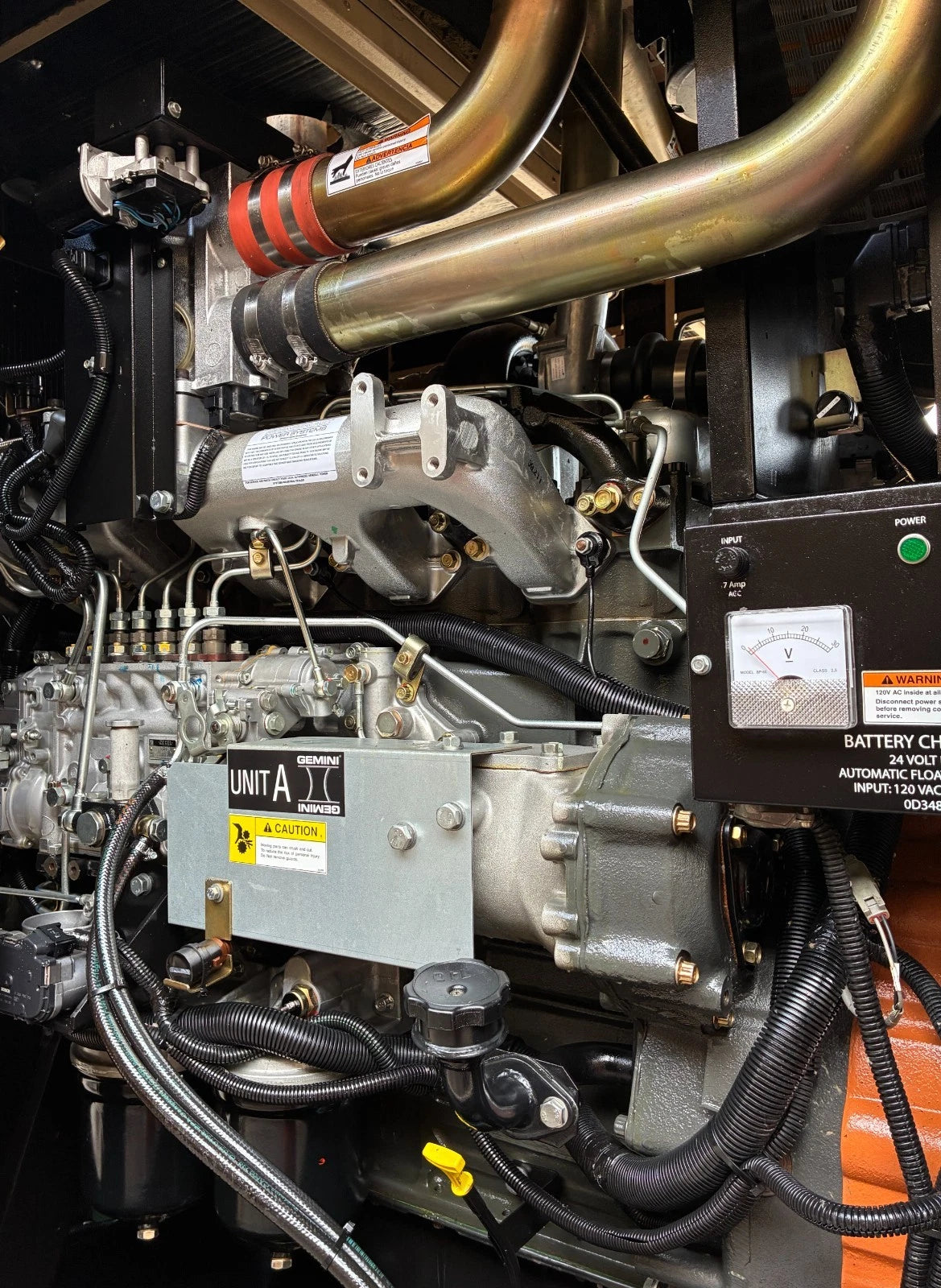 600KW Generac Diesel Standby Generator, 754 hours, 277/480v 3P, w/tank
