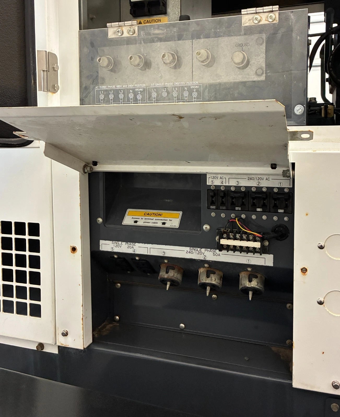 38KW Airman Power Pro Rental Grade Diesel Generator, 2,937 hours, 1 or 3 Phase