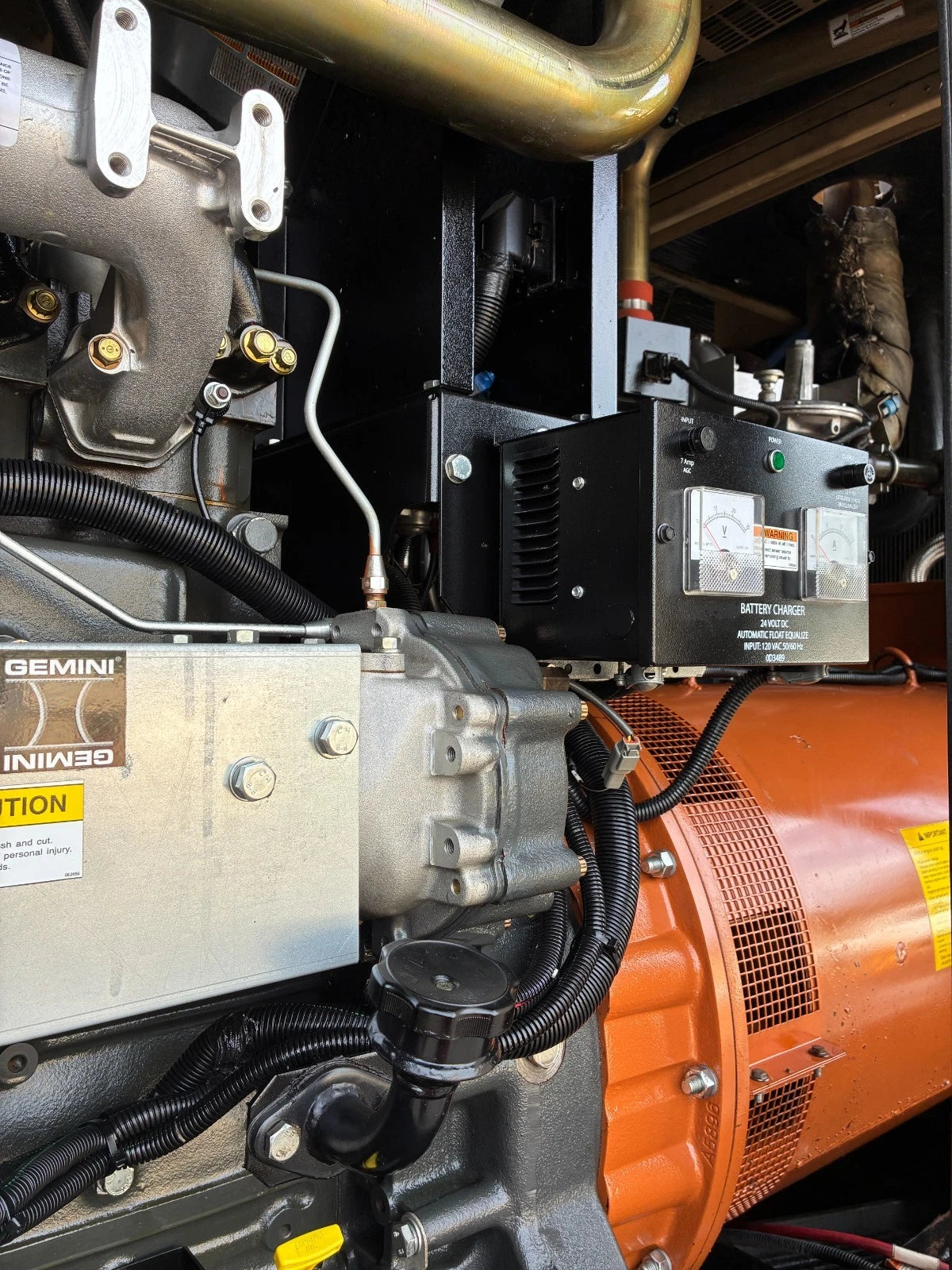 600KW Generac Diesel Standby Generator, 754 hours, 277/480v 3P, w/tank