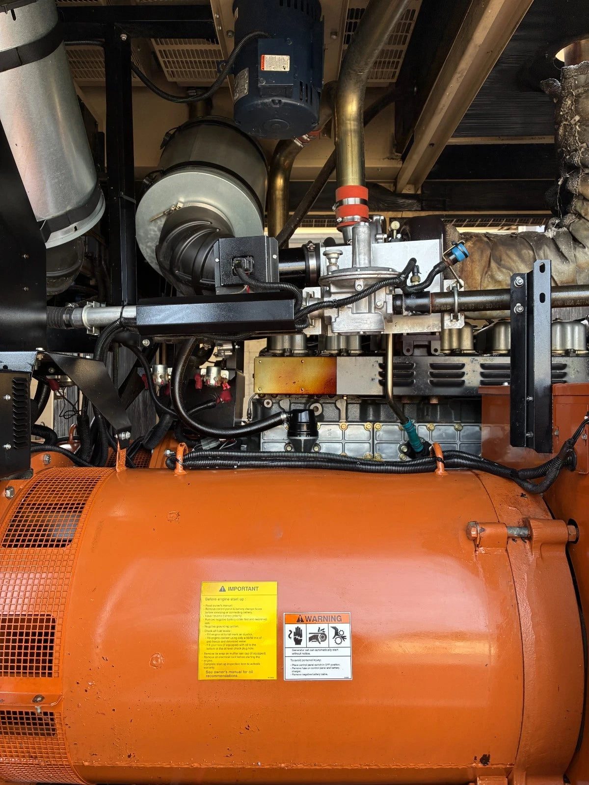600KW Generac Diesel Standby Generator, 754 hours, 277/480v 3P, w/tank