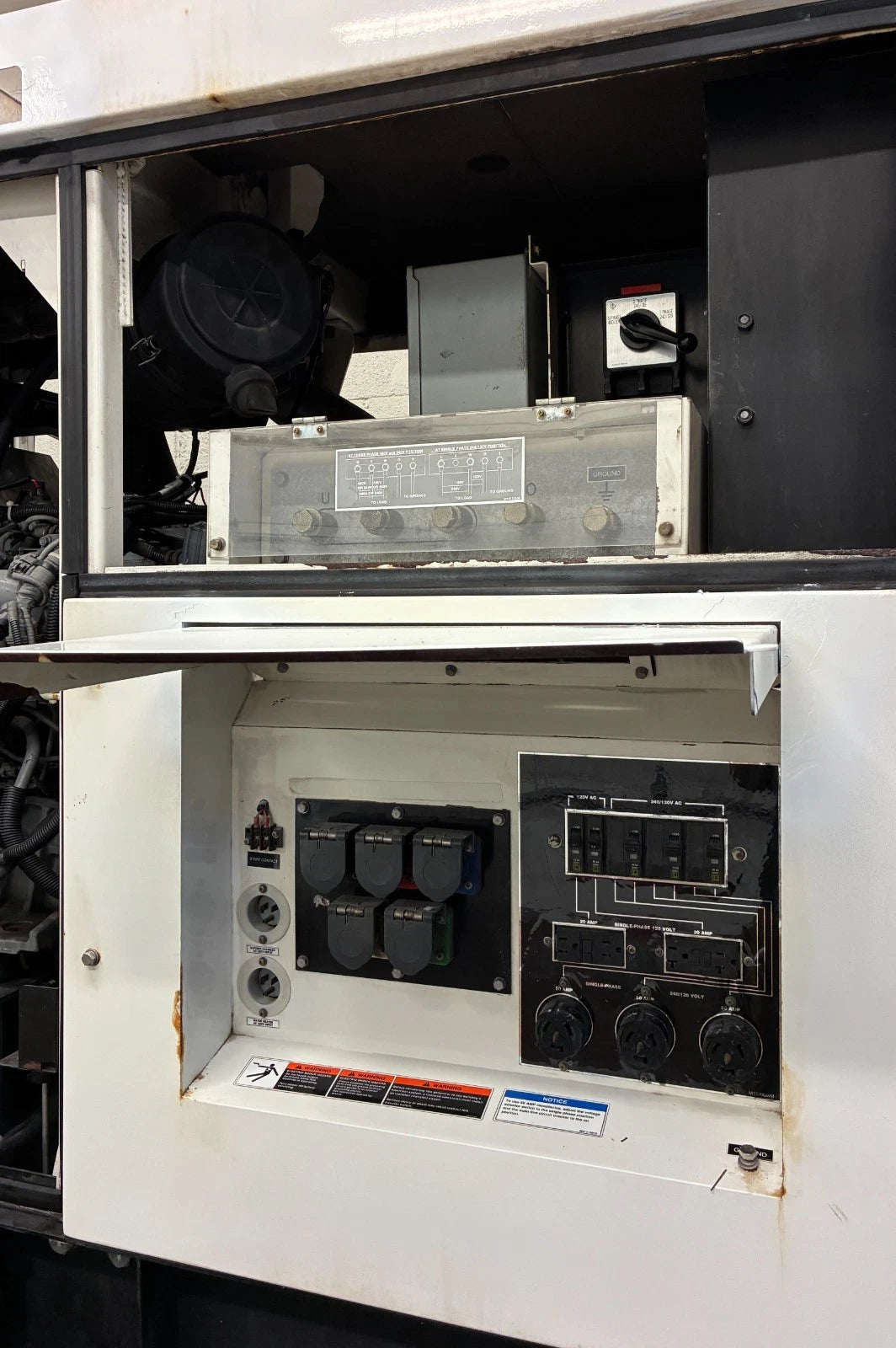 Multiquip 62KW DCA70SSIU4F Portable Diesel Generator, 1 or 3 Phase
