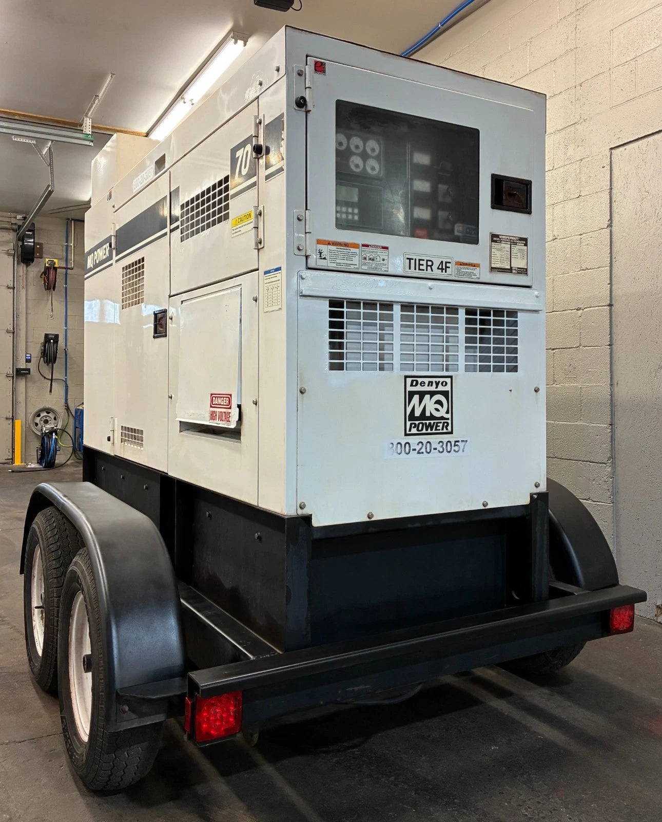 Multiquip 62KW DCA70SSIU4F Portable Diesel Generator, 1 or 3 Phase