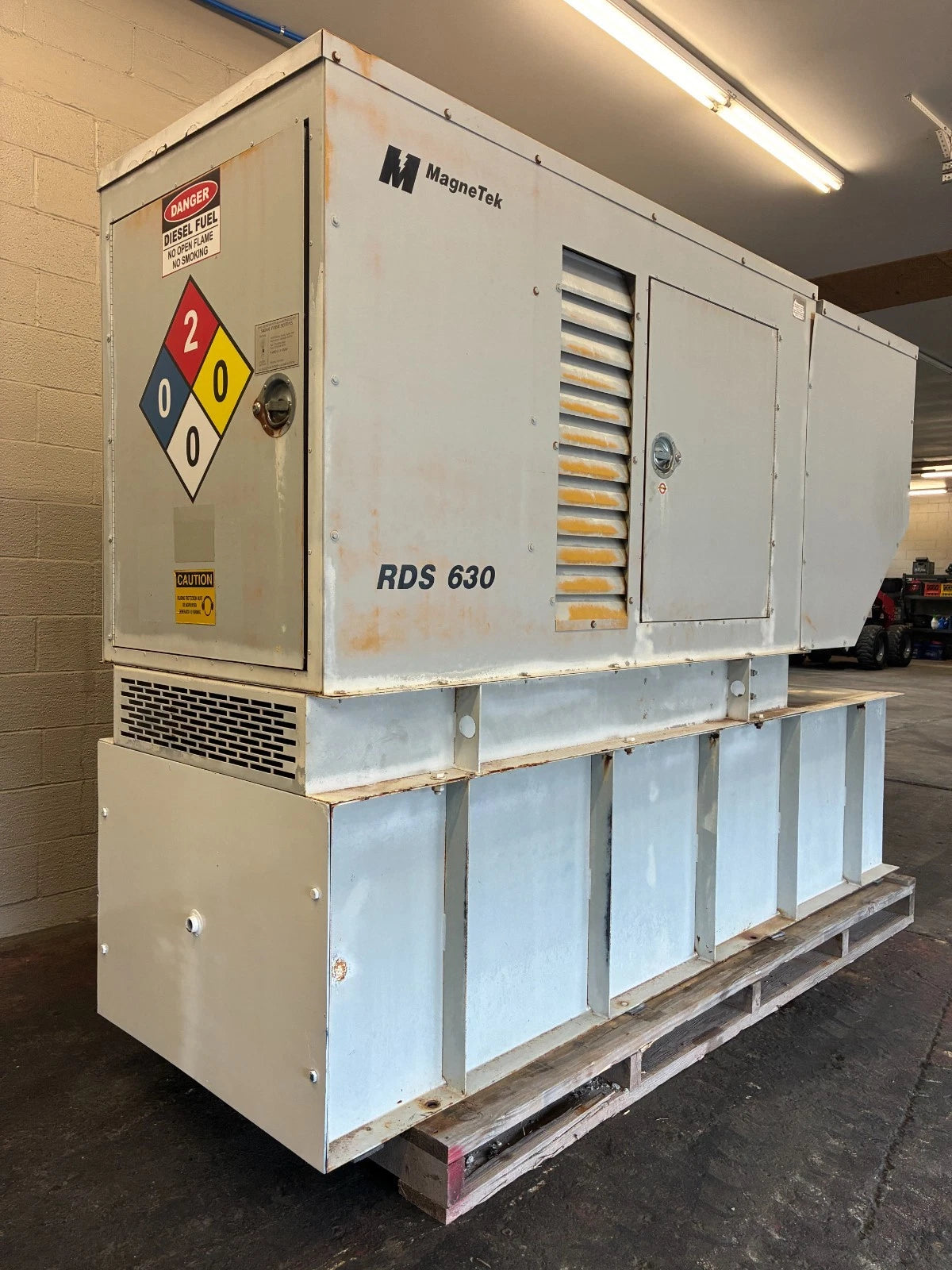 50KW MagneTek Perkins Diesel Standby Generator, 1 or 3 Phase, w/tank