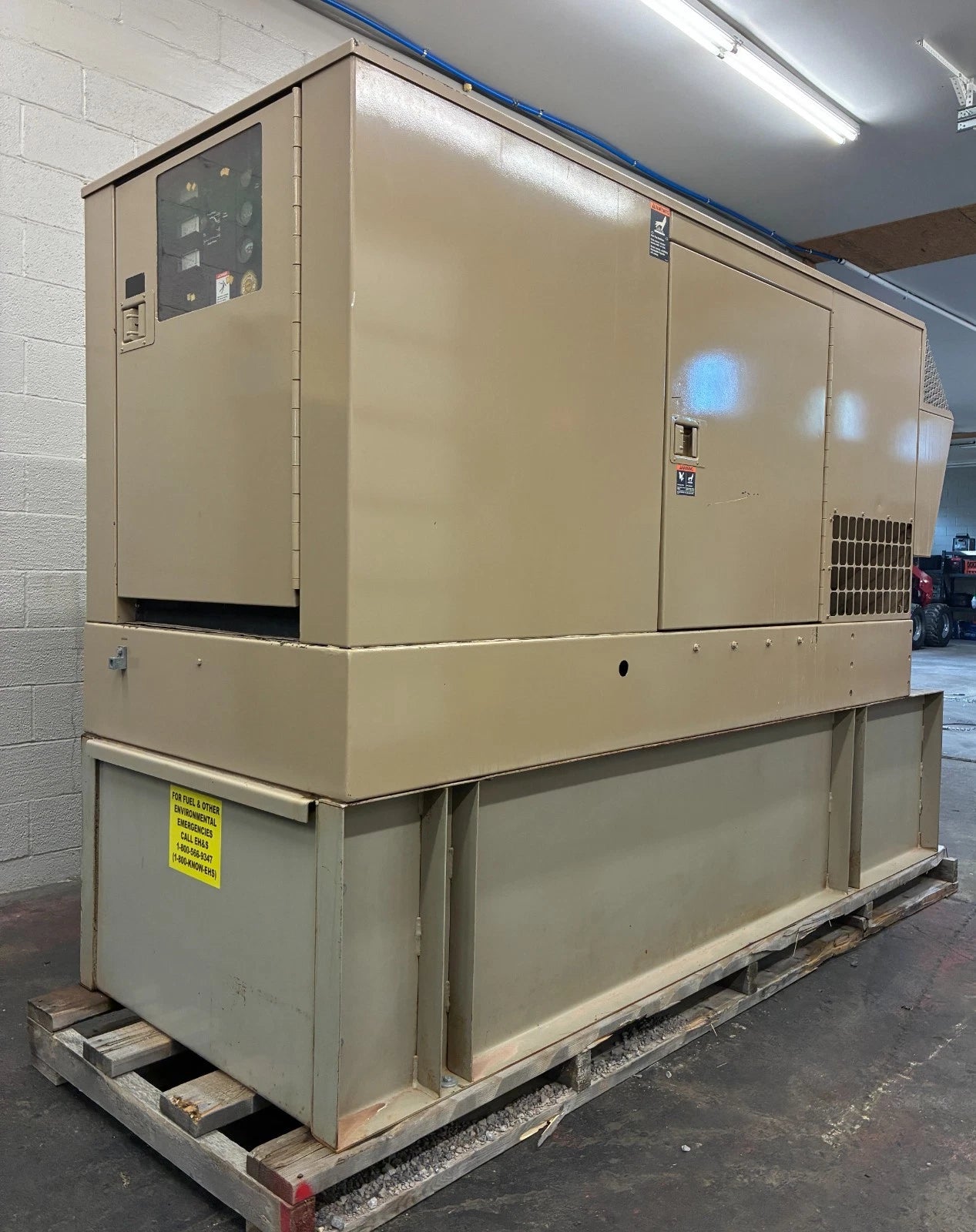 50KW Onan/Cummins Standby Diesel Generator, 381 hours, 1 or 3 Phase