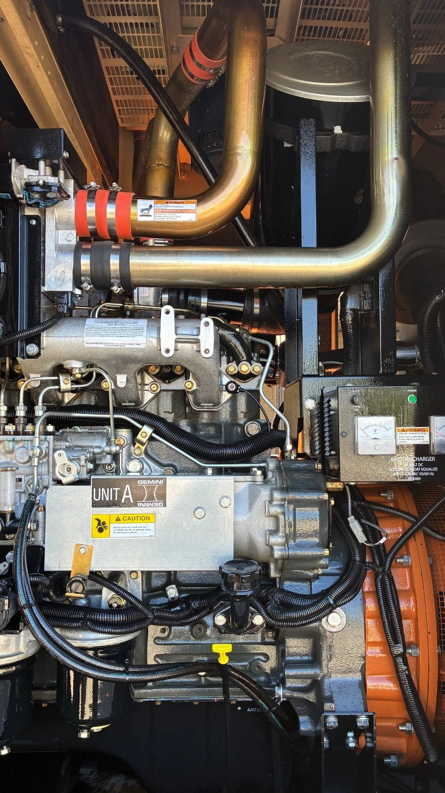 600KW Generac Diesel Standby Generator, 750 hours, 277/480v 3P, w/tank