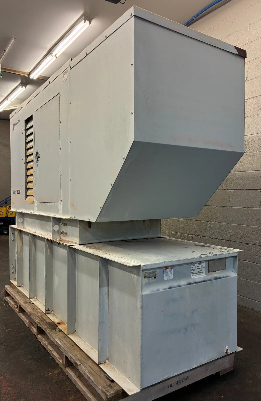 50KW MagneTek Perkins Diesel Standby Generator, 1 or 3 Phase, w/tank