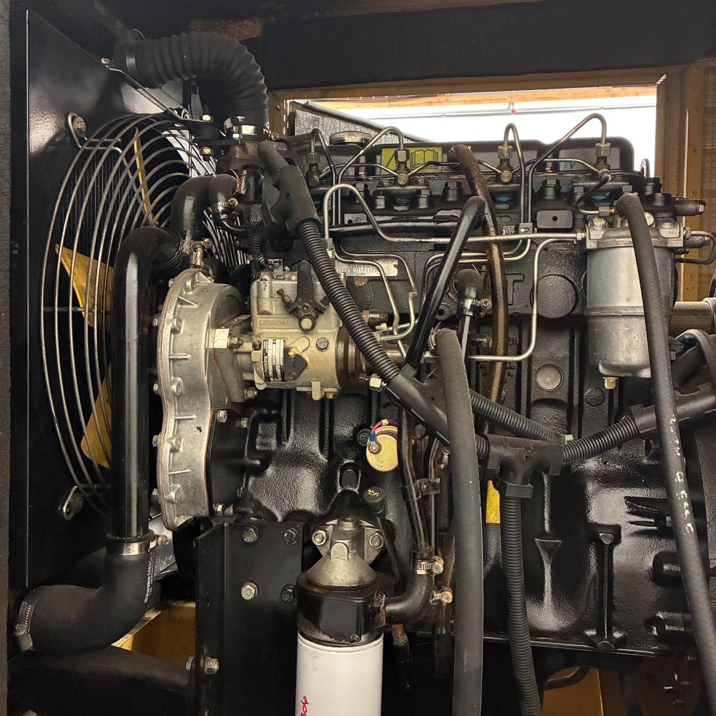 50KW MagneTek Perkins Diesel Standby Generator, 1 or 3 Phase, w/tank
