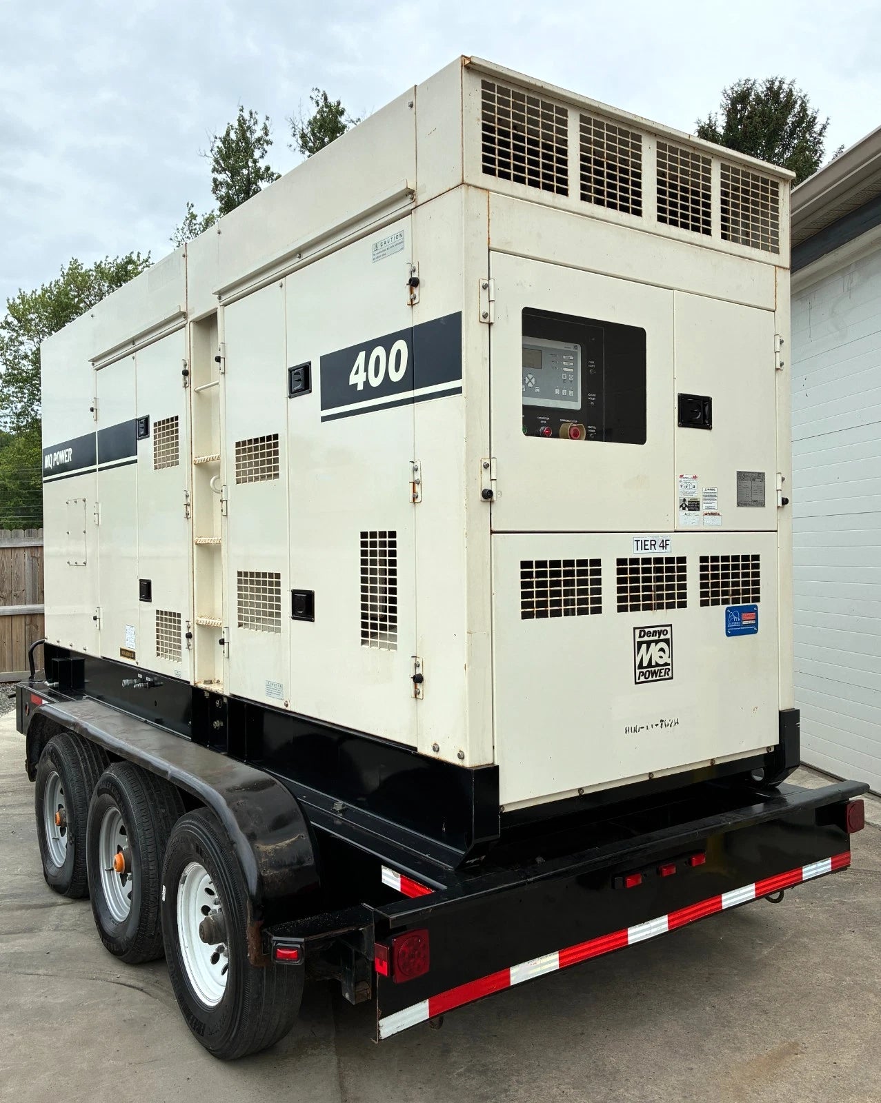 336KW MultiQuip Rental Grade Diesel Generator, 9,081hrs, 1 or 3 Phase