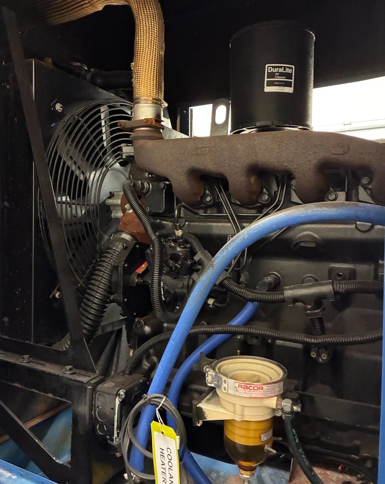 40KW MagneTek John Deere Diesel Generator, 627 hrs, 1 or 3 Phase