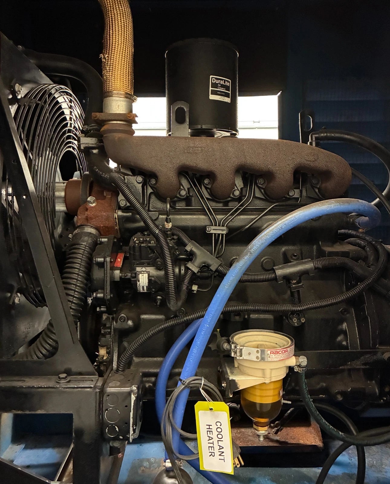 40KW MagneTek John Deere Diesel Generator, 627 hrs, 1 or 3 Phase