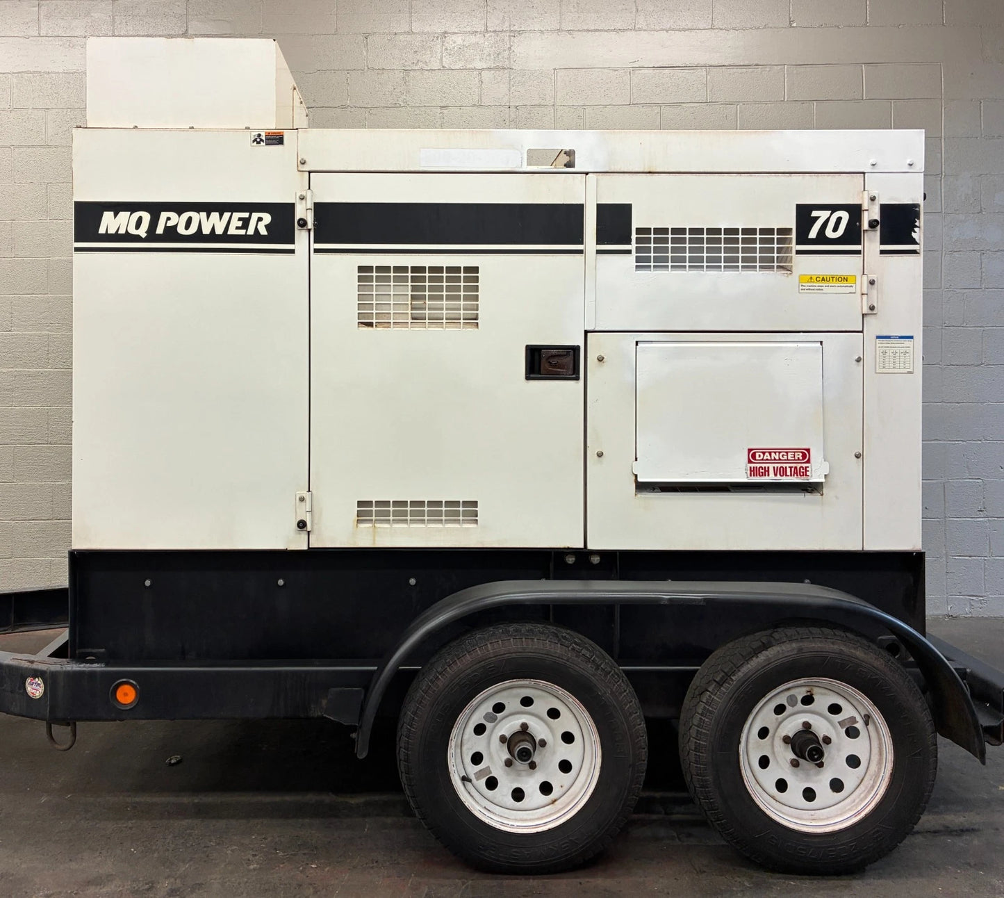 Multiquip 62KW DCA70SSIU4F Portable Diesel Generator, 1 or 3 Phase