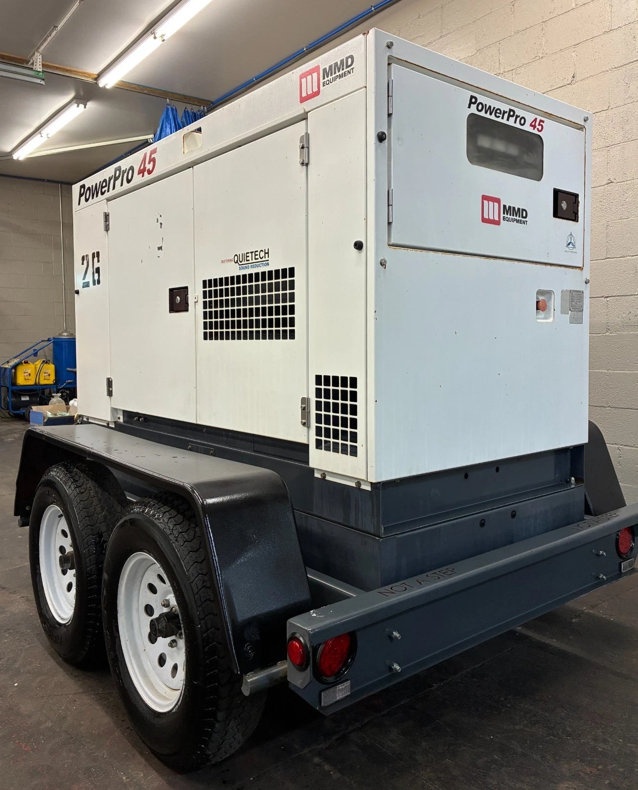 38KW Airman Power Pro Rental Grade Diesel Generator, 2,937 hours, 1 or 3 Phase