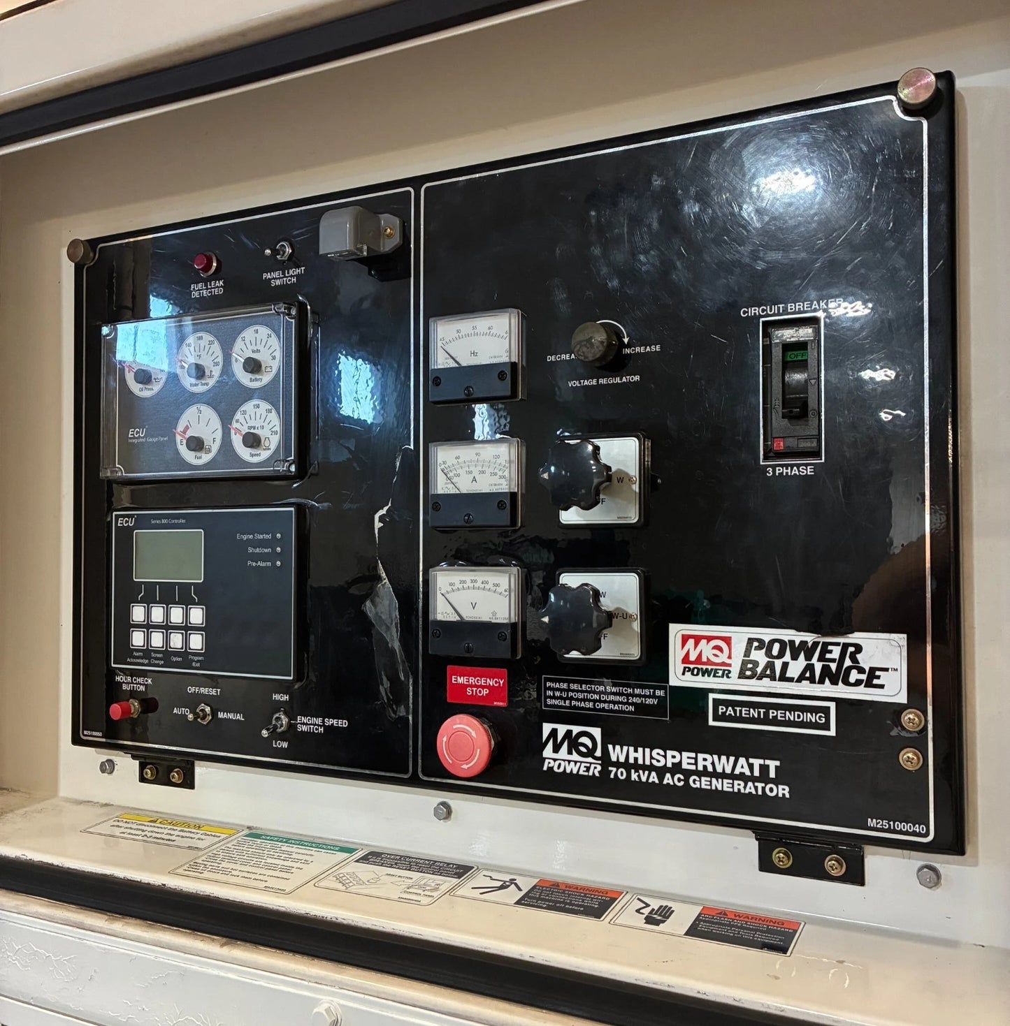 Multiquip 62KW DCA70SSIU4F Portable Diesel Generator, 1 or 3 Phase