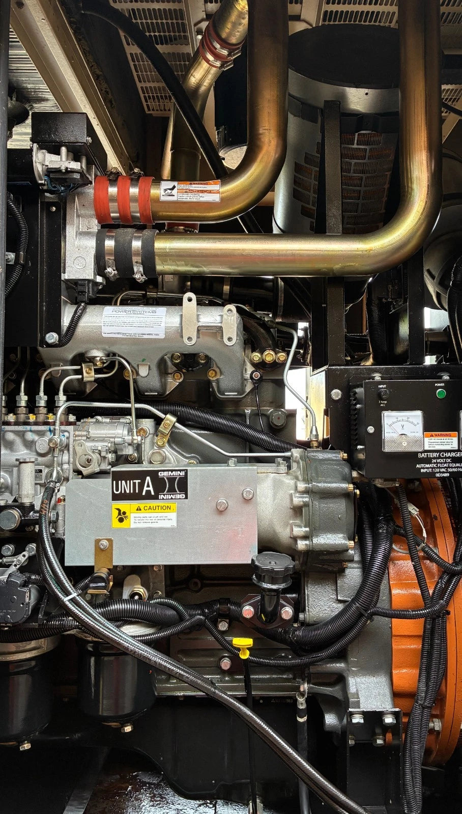 600KW Generac Diesel Standby Generator, 754 hours, 277/480v 3P, w/tank