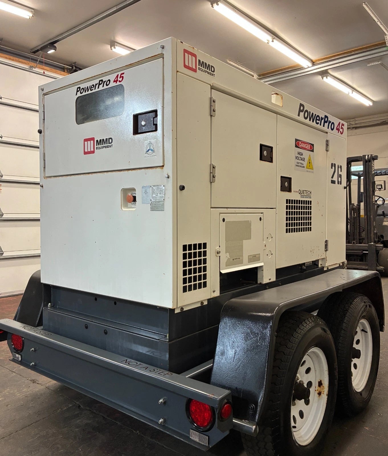 38KW Airman Power Pro Rental Grade Diesel Generator, 2,937 hours, 1 or 3 Phase