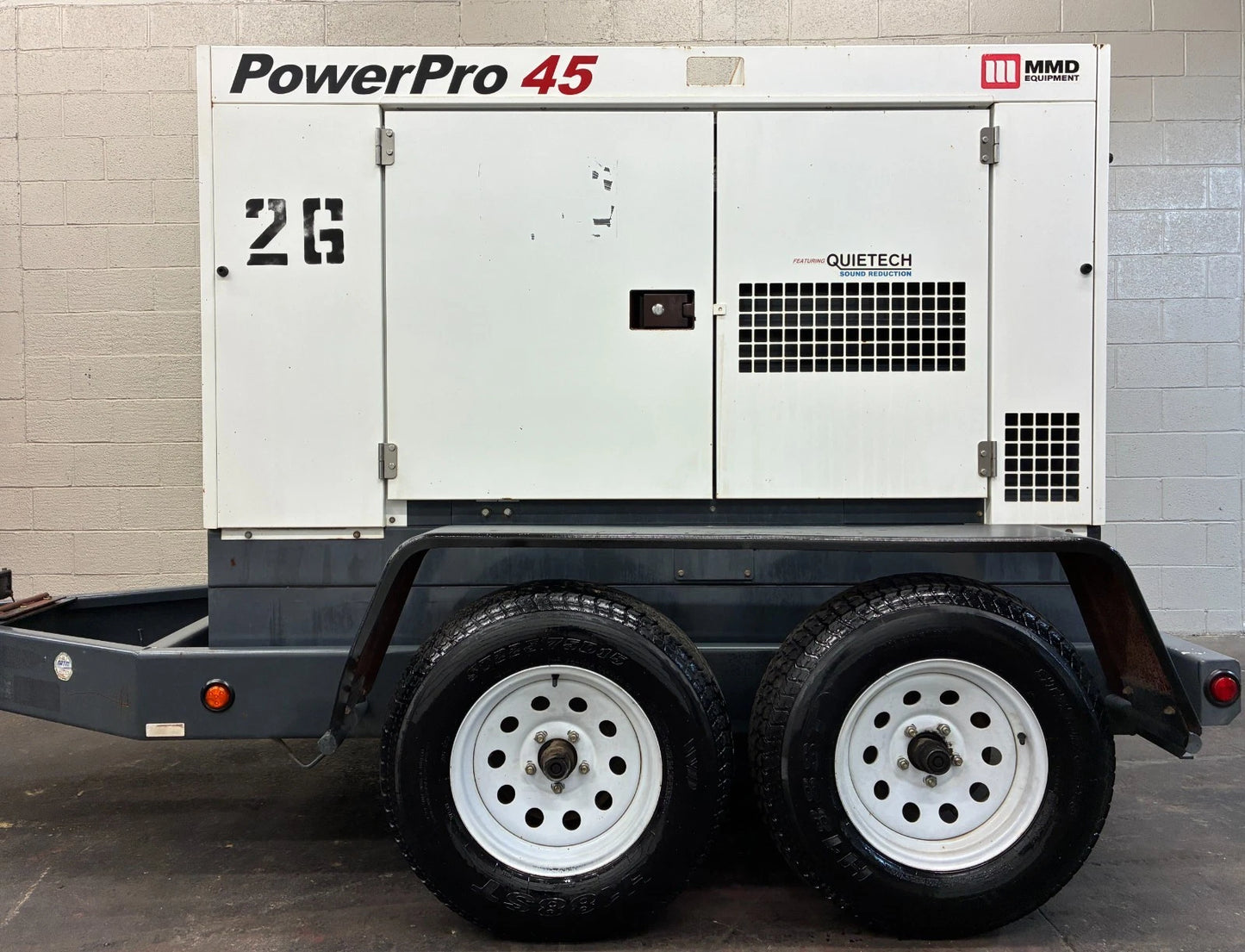 38KW Airman Power Pro Rental Grade Diesel Generator, 2,937 hours, 1 or 3 Phase