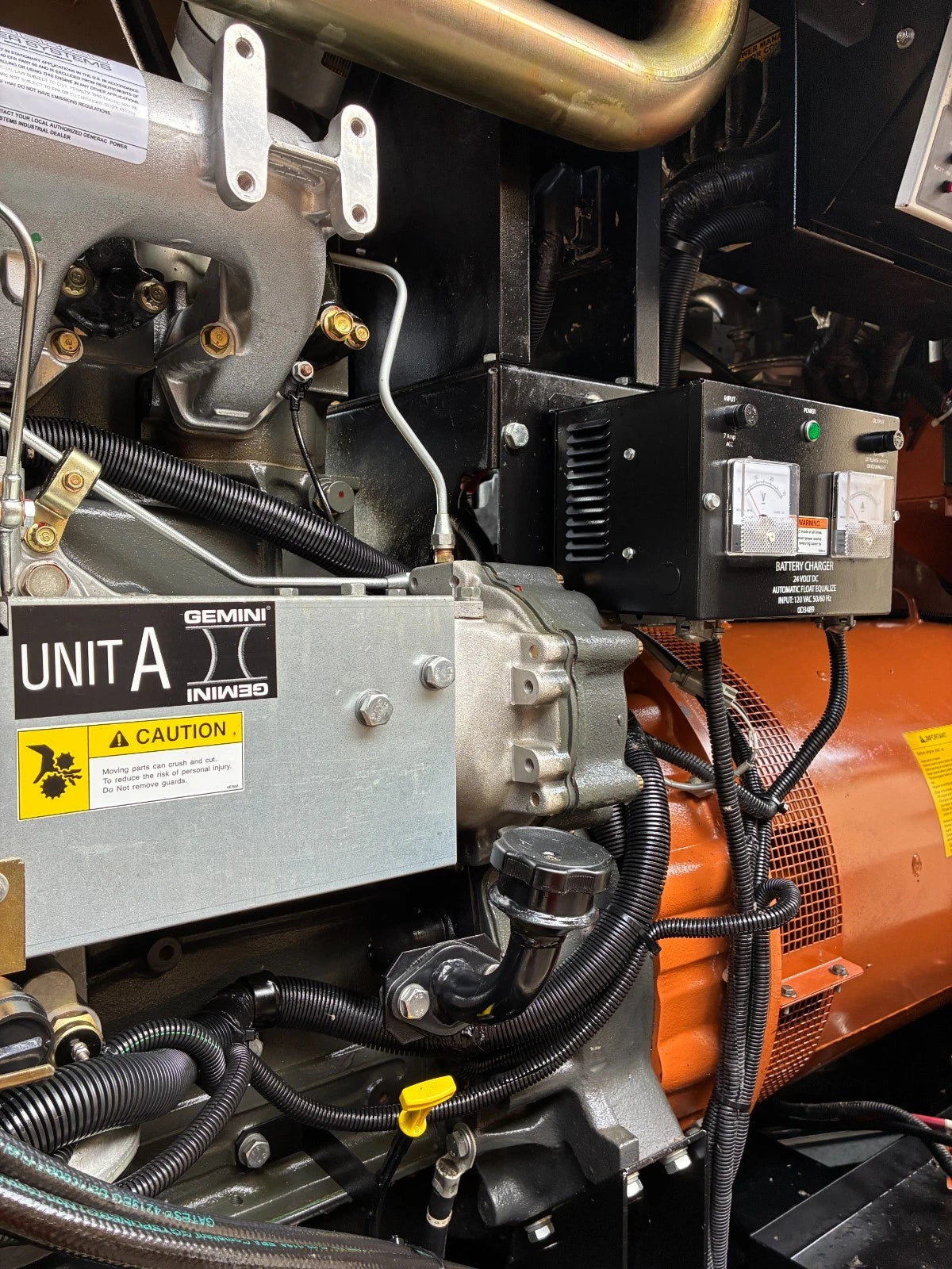 600KW Generac Diesel Standby Generator, 754 hours, 277/480v 3P, w/tank