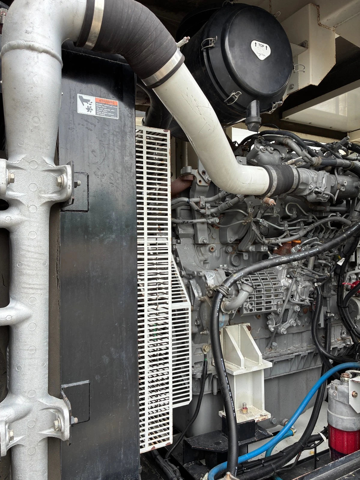 336KW MultiQuip Rental Grade Diesel Generator, 9,081hrs, 1 or 3 Phase